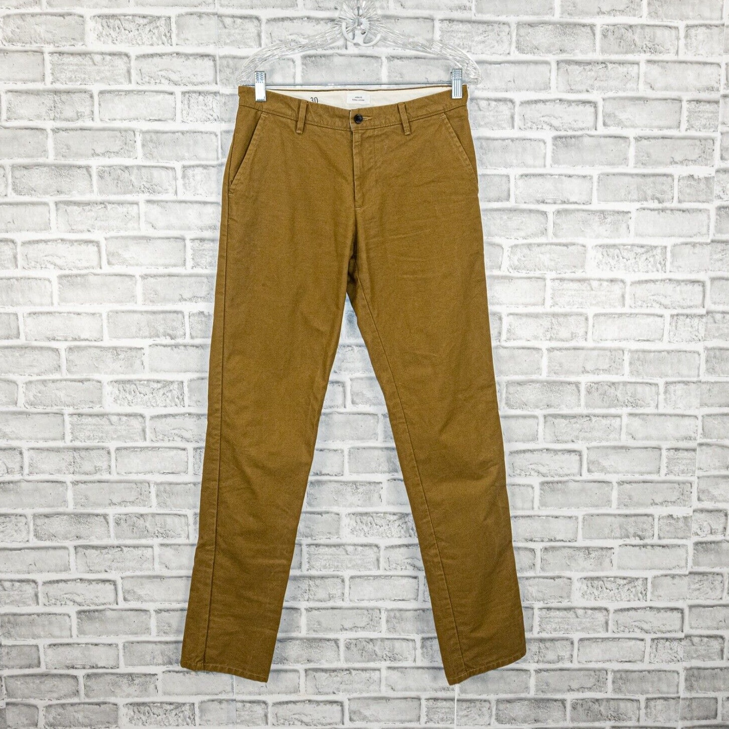 Apolis Global Citizen Utility Chino Pants In Light Brown Khaki Men's Size 30